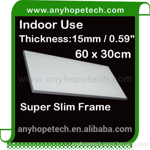 White color 6000K 300 600mm panel flexible led